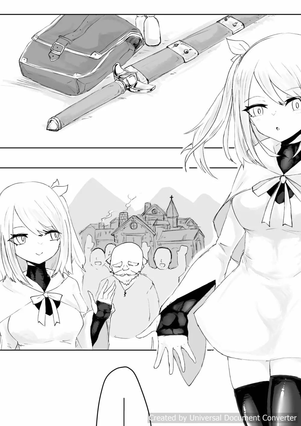 AWAKENING ふたなり勇者の旅立ち - page6