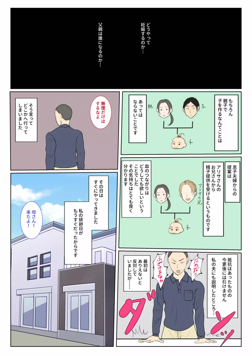 実母代理出産〜奈々恵編〜 - page11