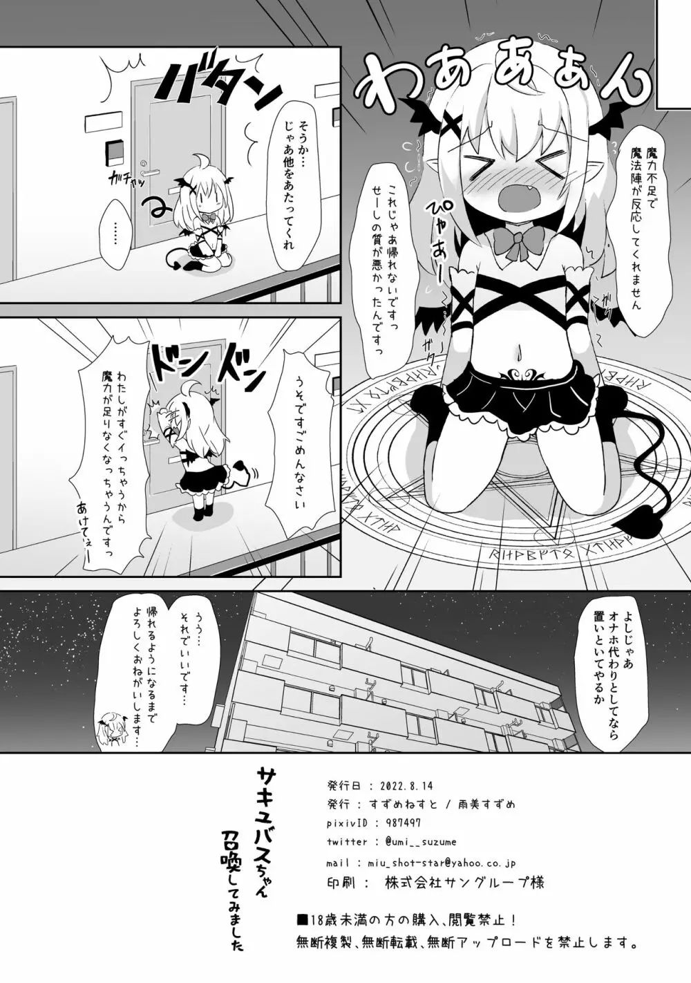 サキュバスちゃん召喚してみました - page17