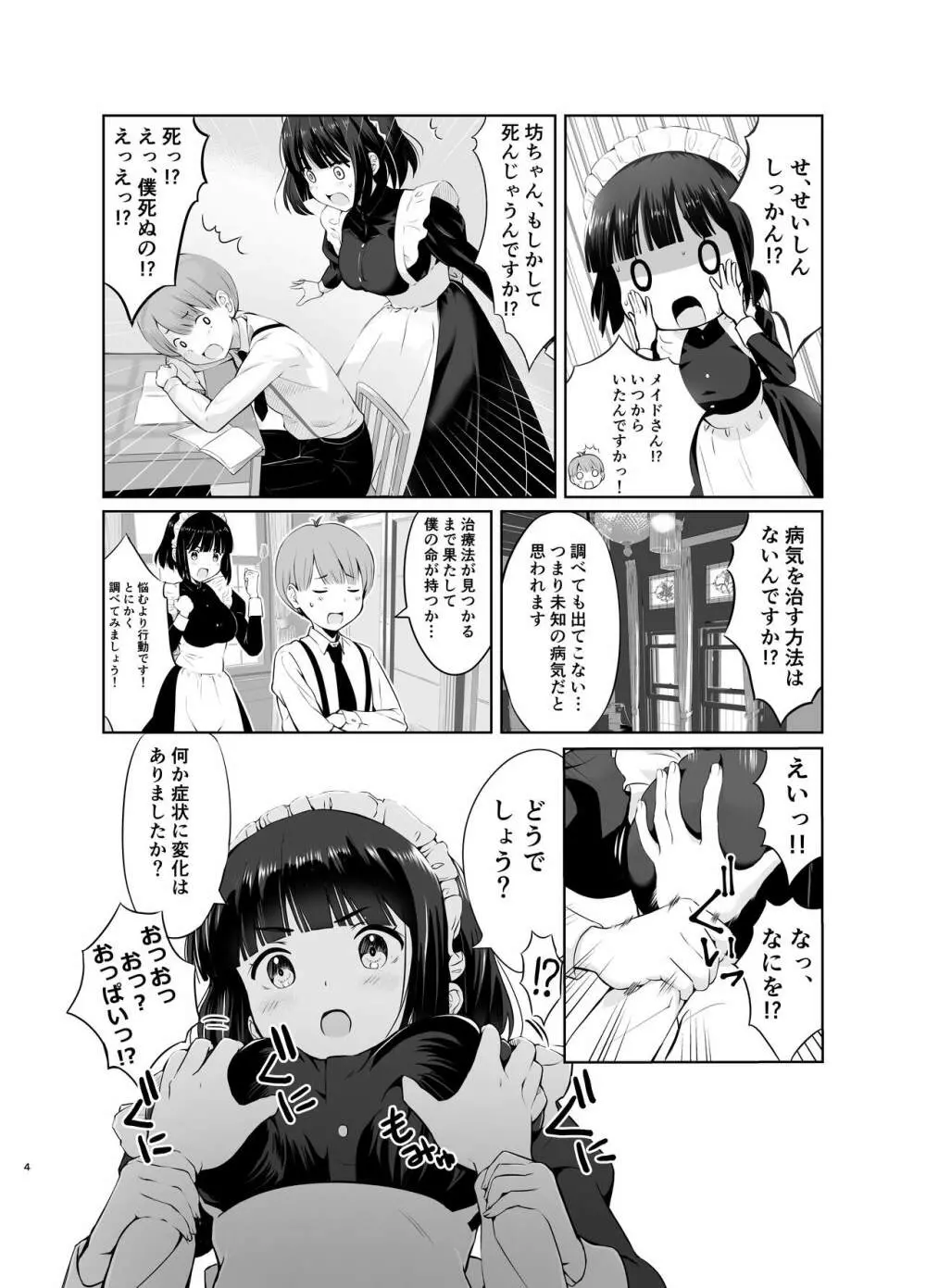 坊っちゃんとメイドさんvol.1 - page4