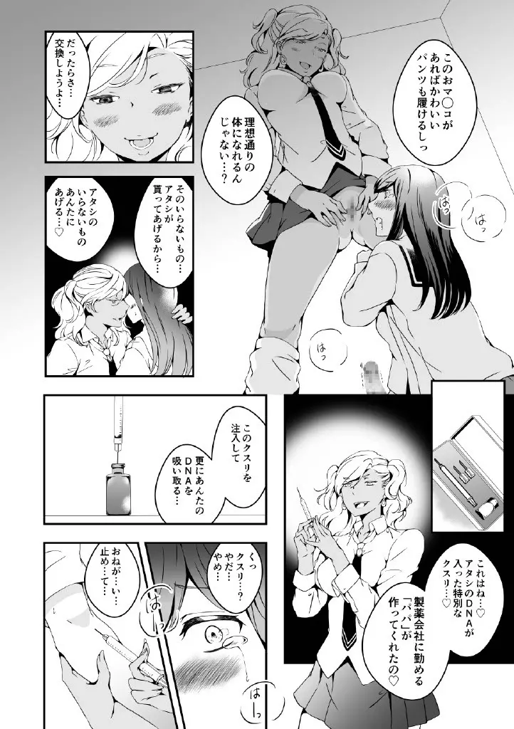 女の子になりたい俺と、女に飽きたギャル - page10