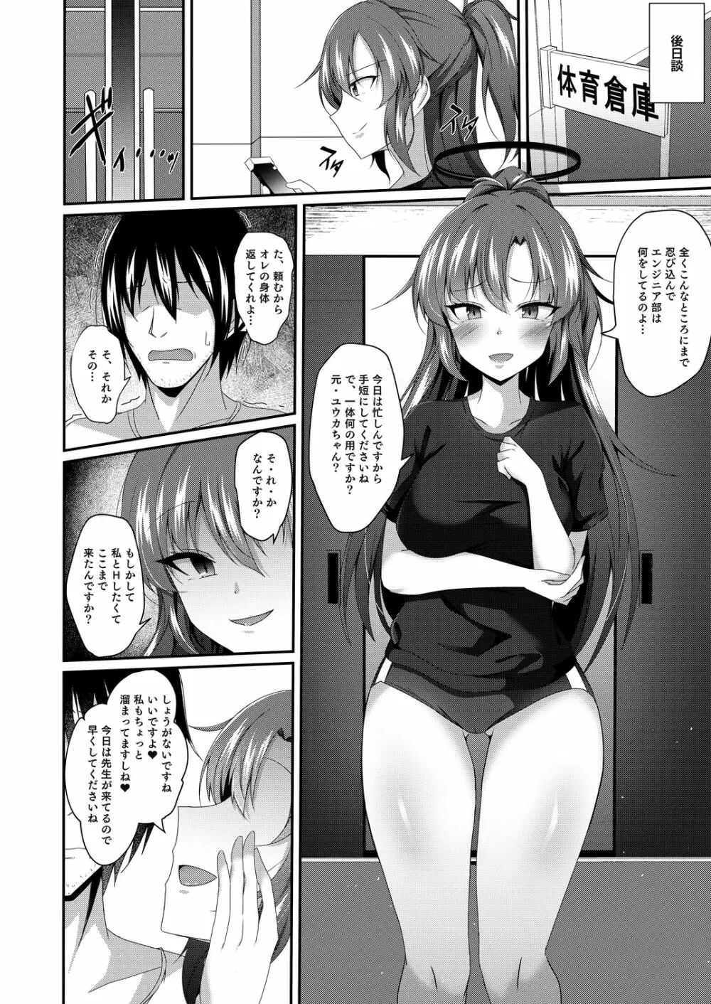 ユウカちゃん、ちょっとお身体いただきます! - page21