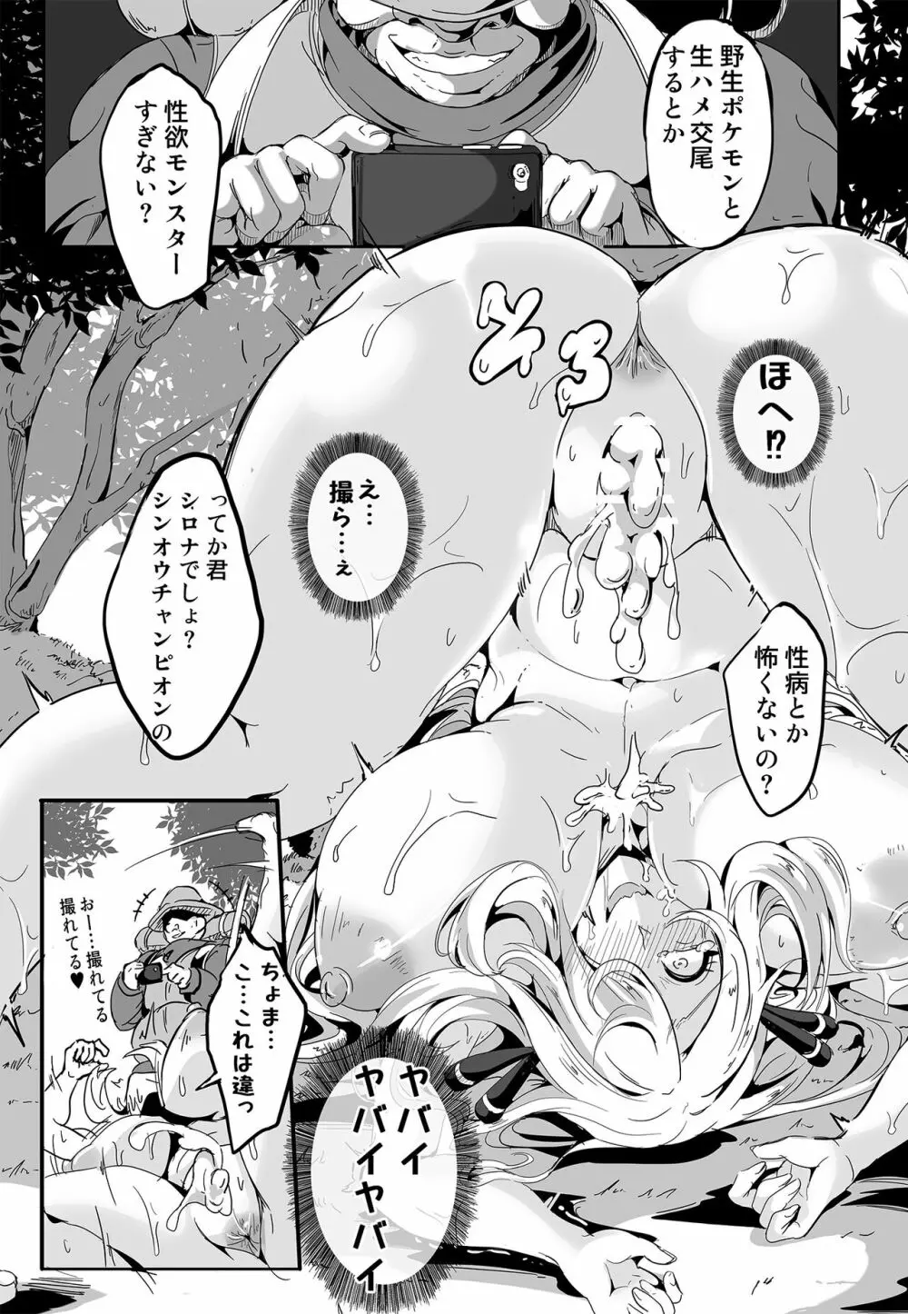 シロナさんはなんかこう…とても残念でエッチです - page10