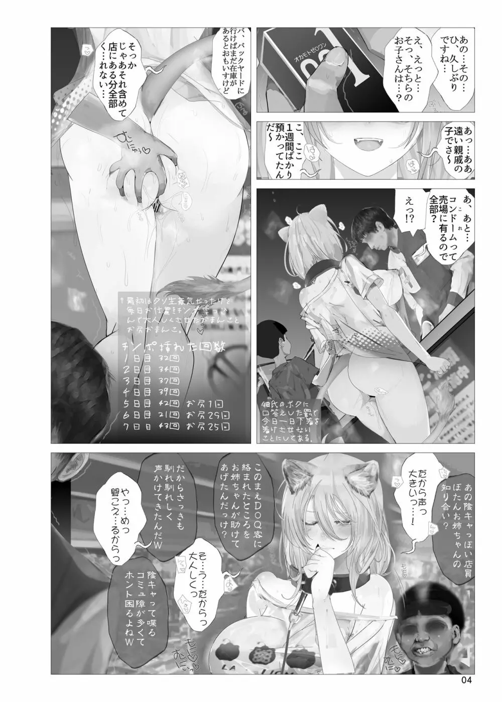 イ崔目民ししろん VS 糞食我鬼 - page3