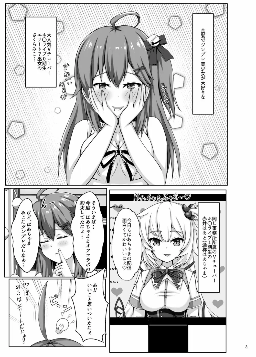 みこちは知ってない - page3