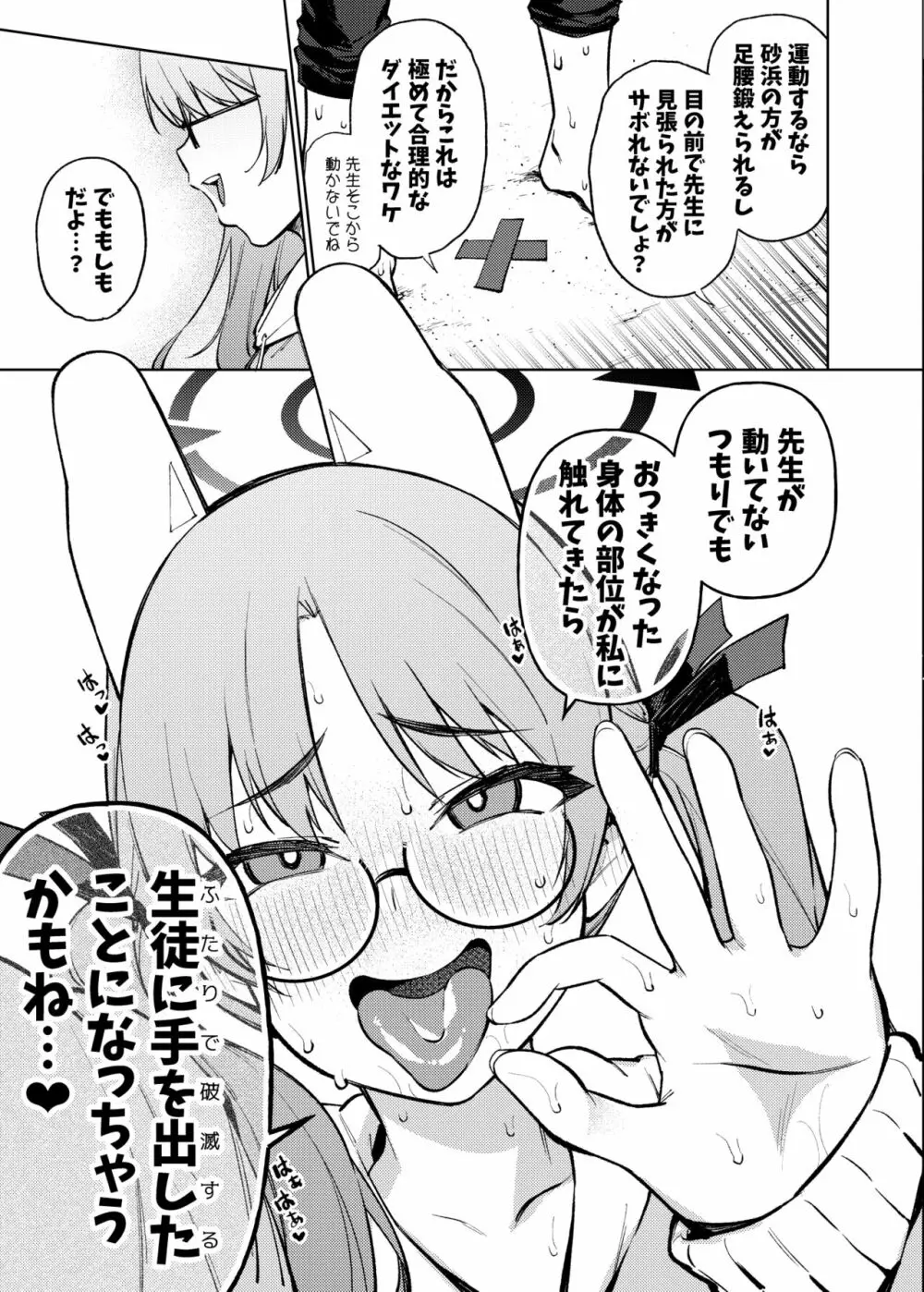 モエといっしょにダイエット!! - page6