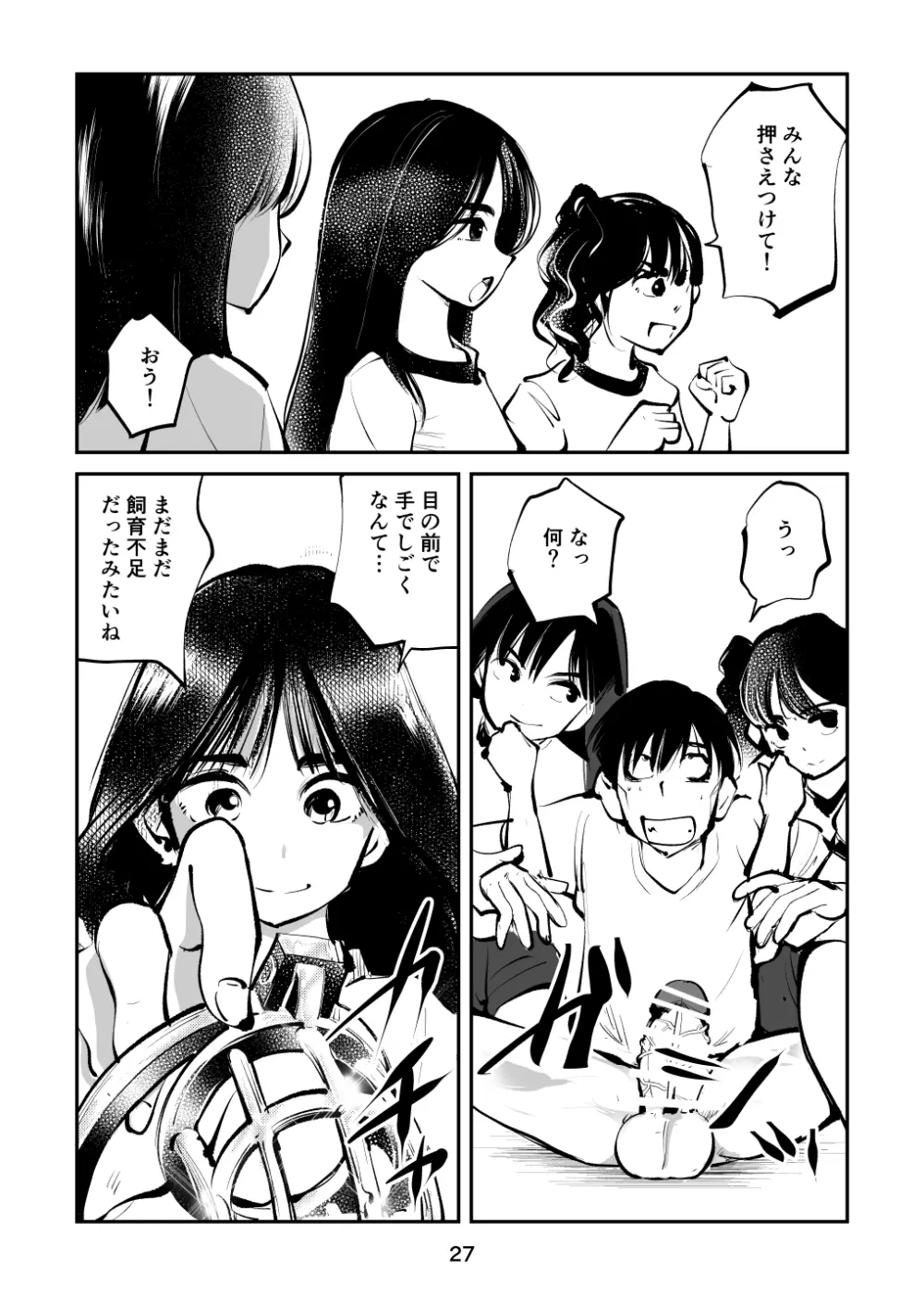 ちんぽ飼育係5 - page27