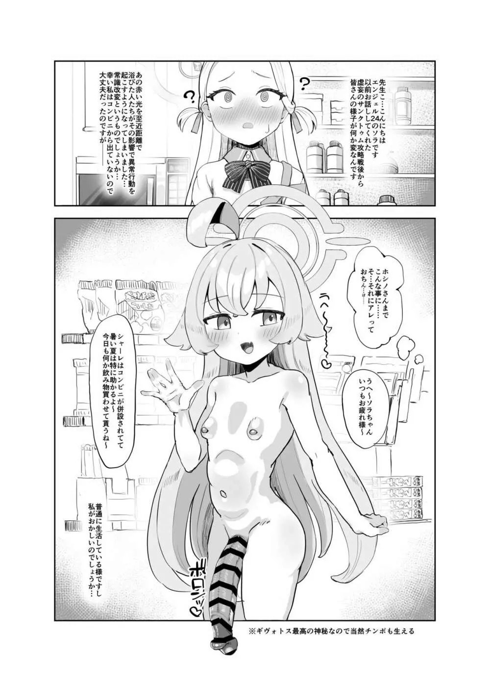 落ちついてくださいホシノさんっ!! - page3