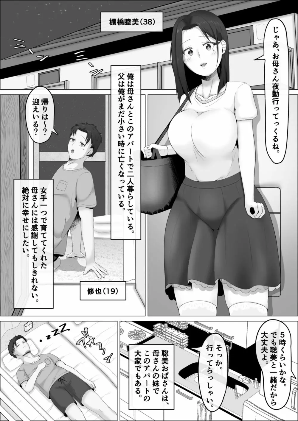 母さんは露出狂。 - page2