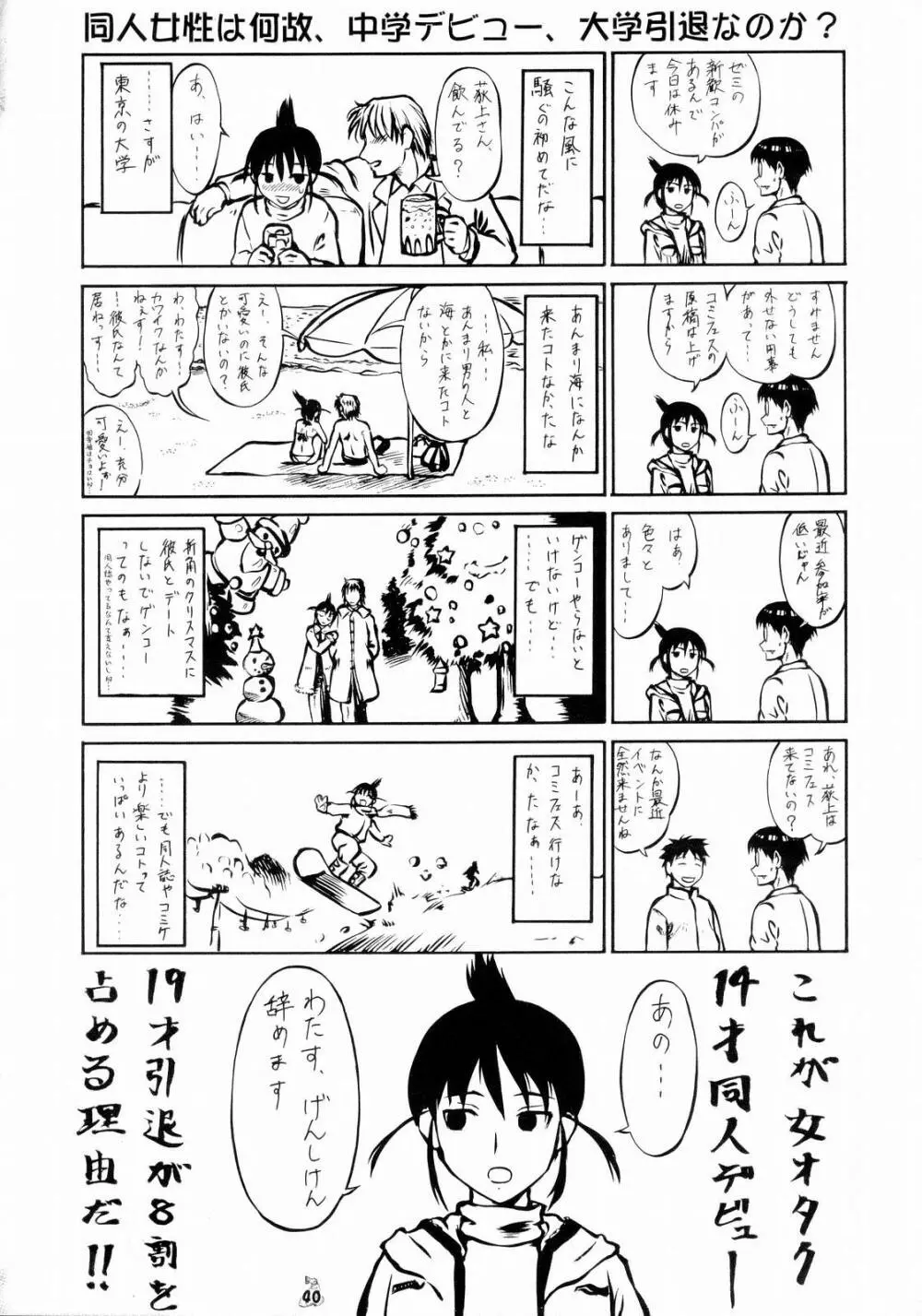 げんしけん獣あらわる - page39