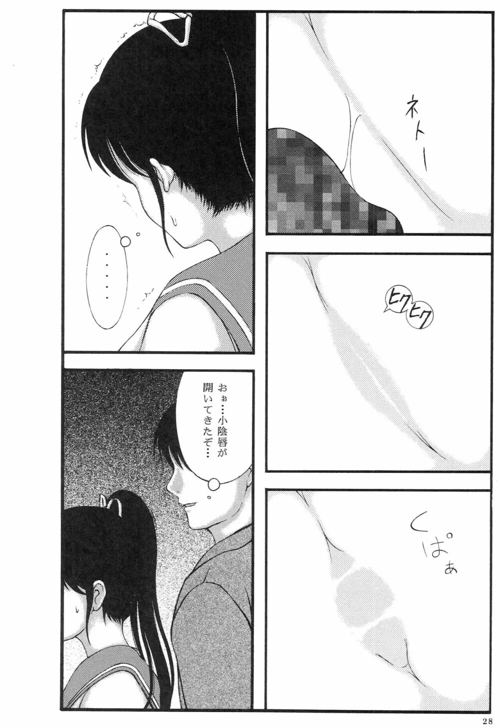 巨乳痴漢響子と夏美ポニーテール総集編 - page27