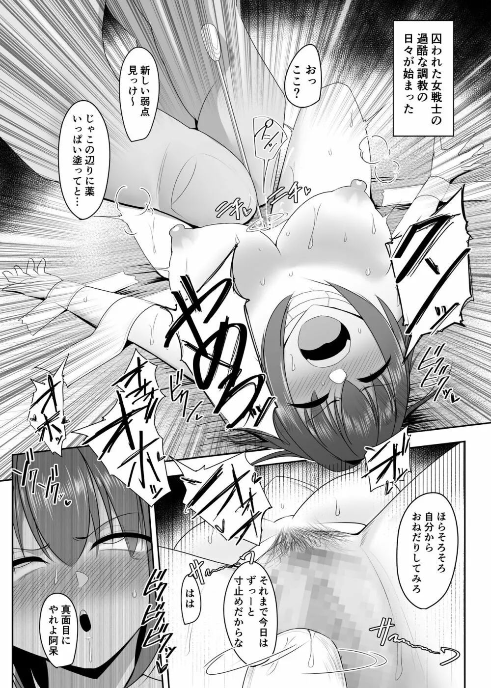 人形化の首輪：女戦士編 - page24