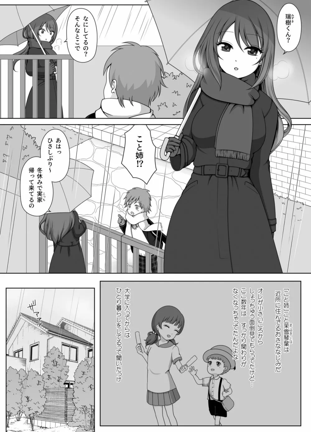 おさななじみのおねえさんはオレのことが好きらしい - page3