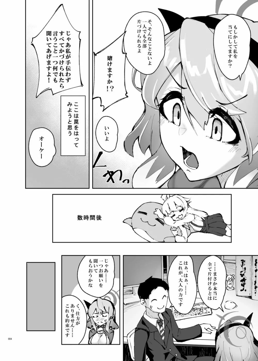 天雨アコはイライラしている - page4