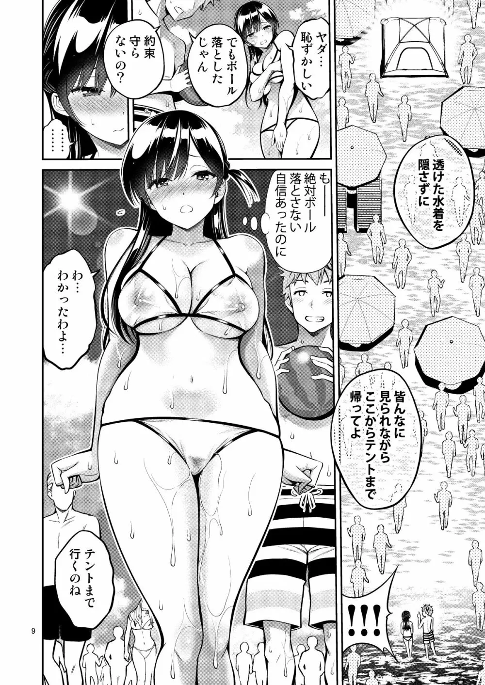 レンタル彼女お触りします10 - page9