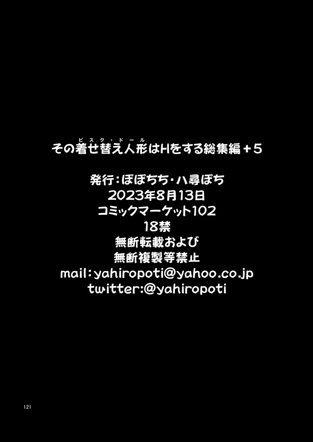 その着せ替え人形はHをする総集編＋5 - page121