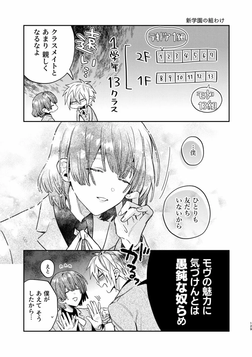 転生モブはBLゲーの世界でハメられ攻略されました!?3 - page129