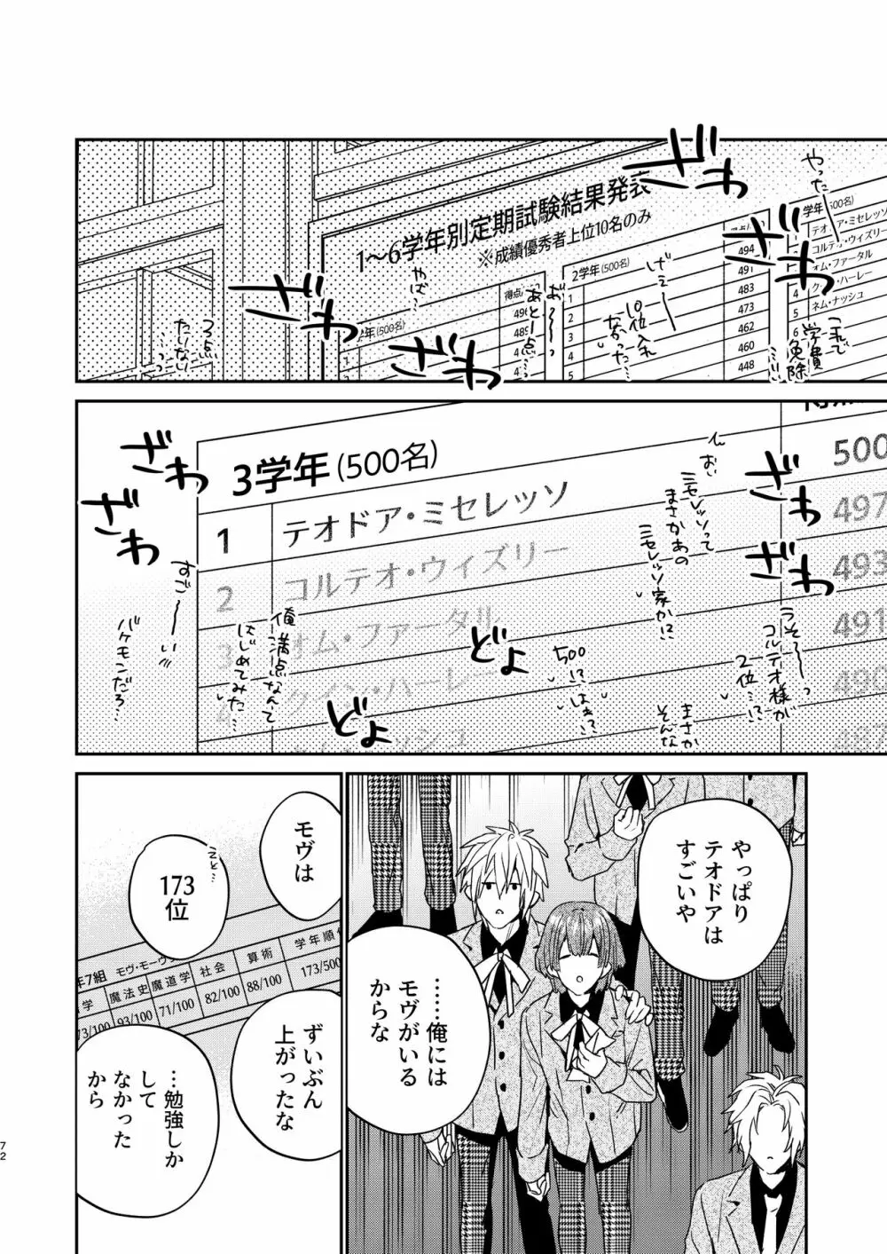 転生モブはBLゲーの世界でハメられ攻略されました!?3 - page72