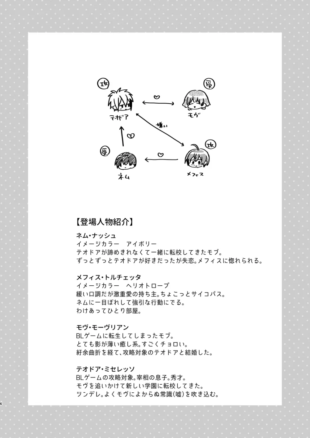 【モブハメ番外編2本立て】平凡モブ、2度目の恋は溺愛確定しました!?+転生モブはBLゲーの世界でハメられ攻略されました!?発情編 - page4