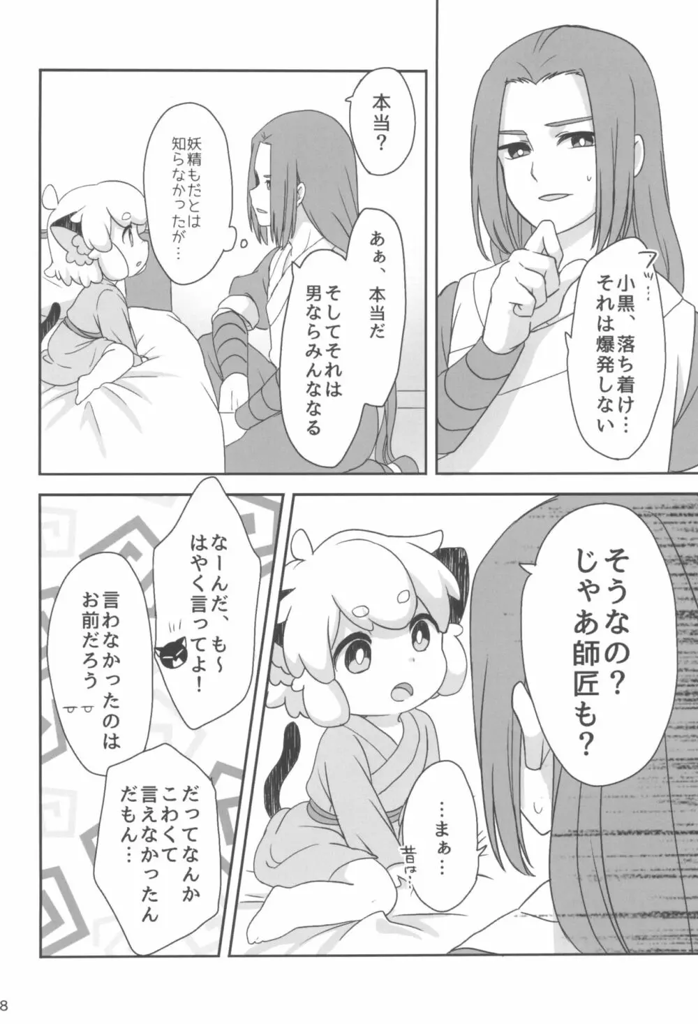 ぼくと師匠のはじめての。 -side6- - page8