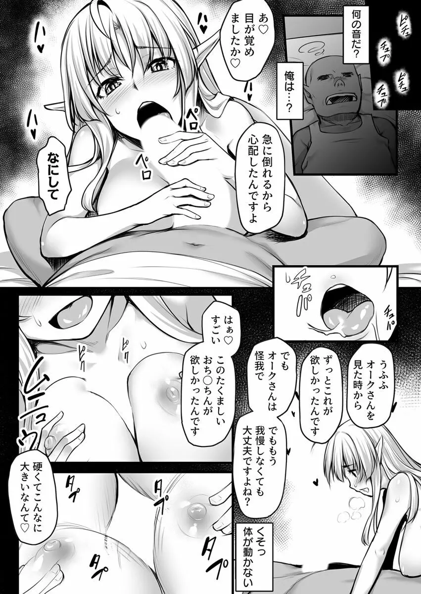 エッチなエルフとの暮らし方1巻 ～変態彼女は真面目オークのチ〇ポが欲しくて～ - page10