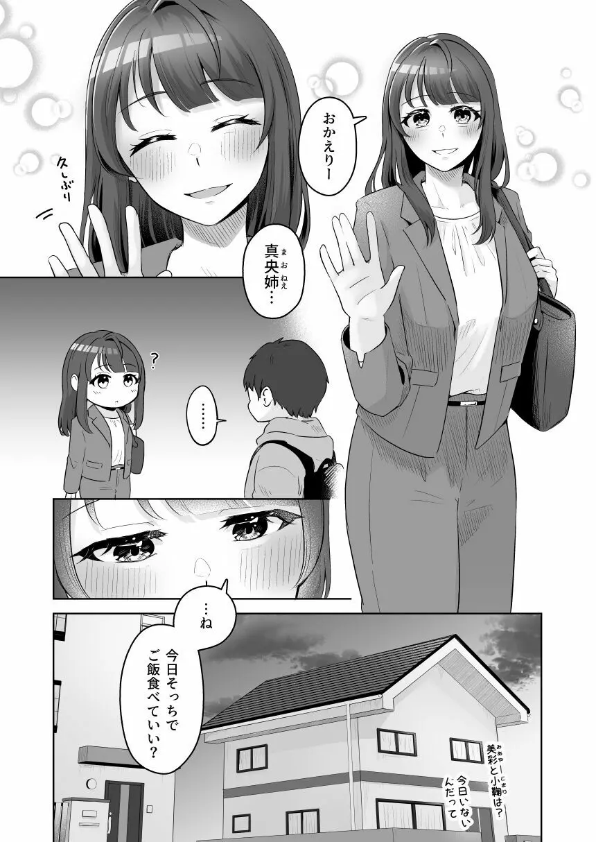 癒良木三姉妹はよしよししたい〜普通の大人を圧倒的に甘やかすいちゃらぶエッチ〜 - page7