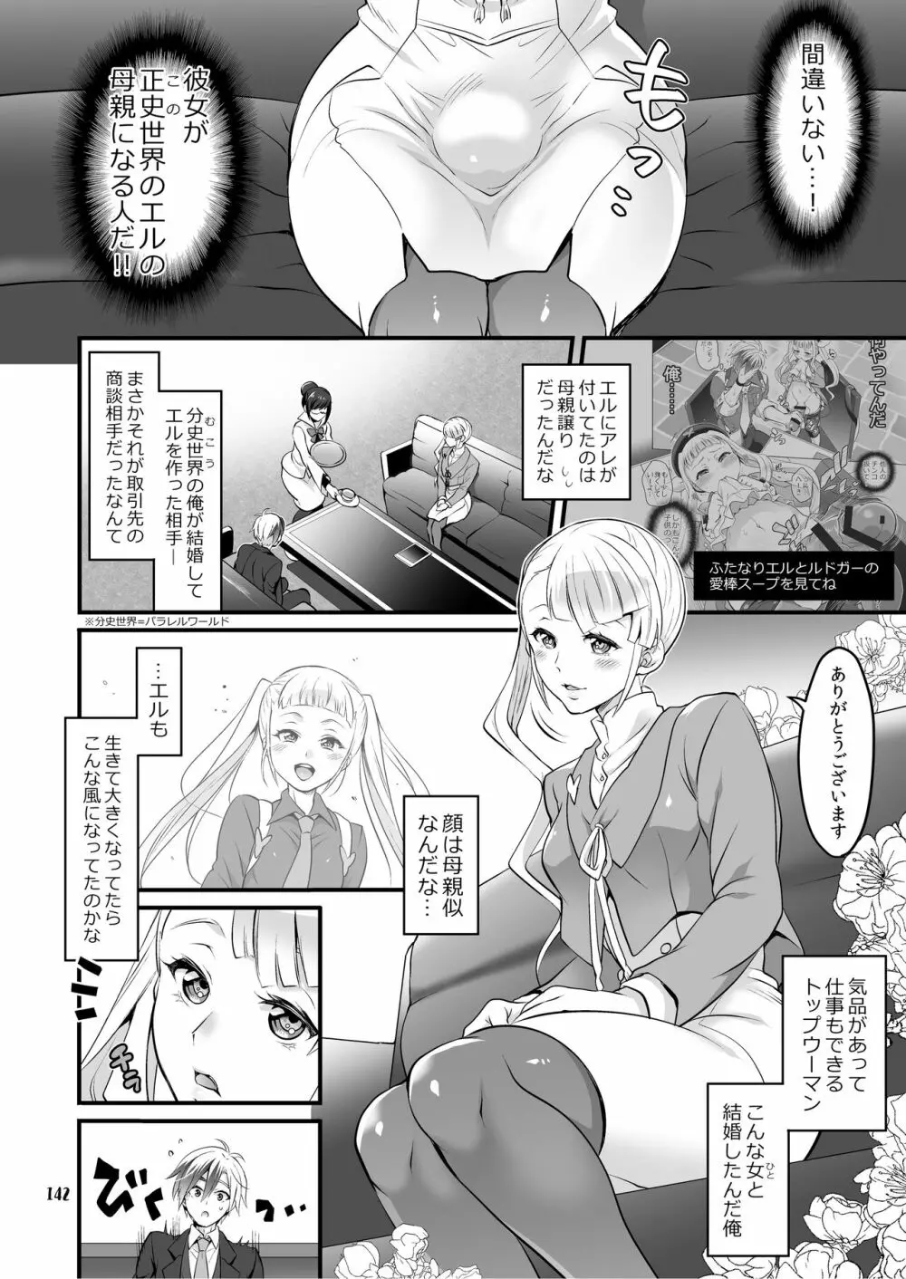 ふたなりじょしるどっ! - page143