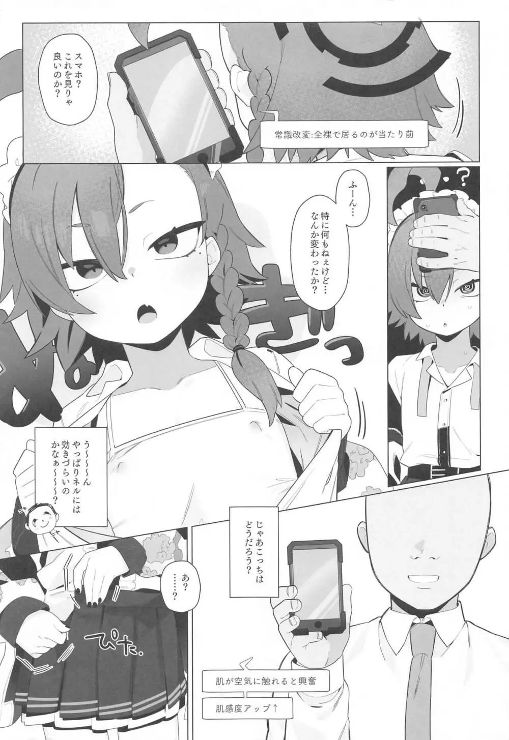 ブルアカ催眠部4 - page4