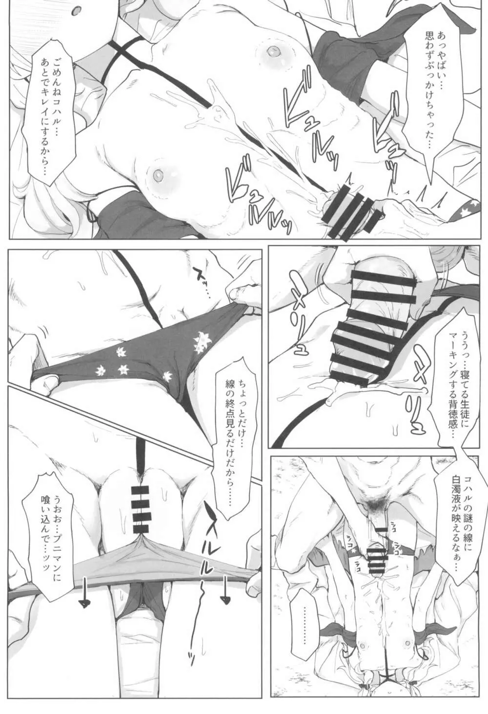 コハルとスケベする本 - page8