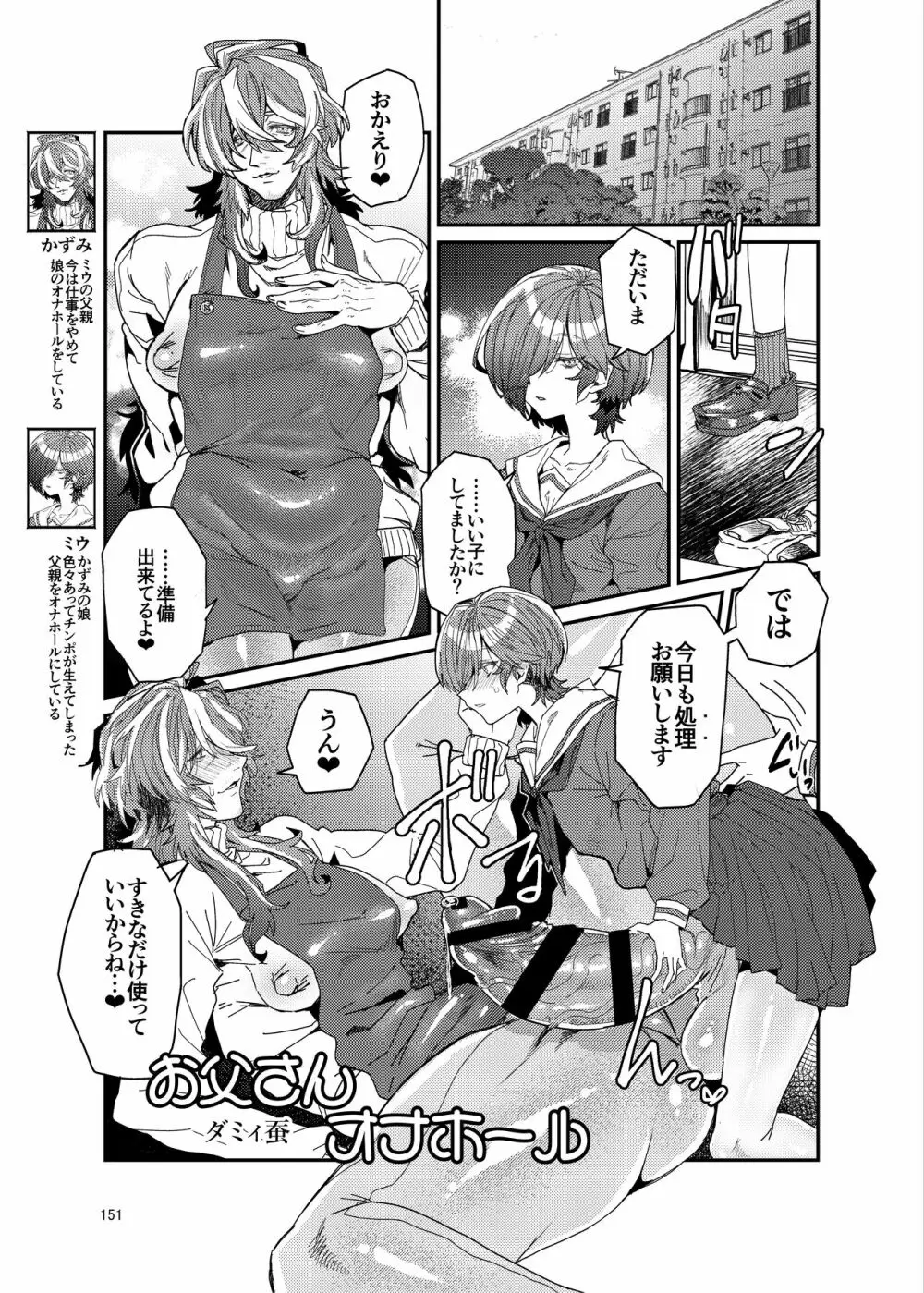 シーメール&メス男子合同誌 C's HAVEN3 竿 - page151