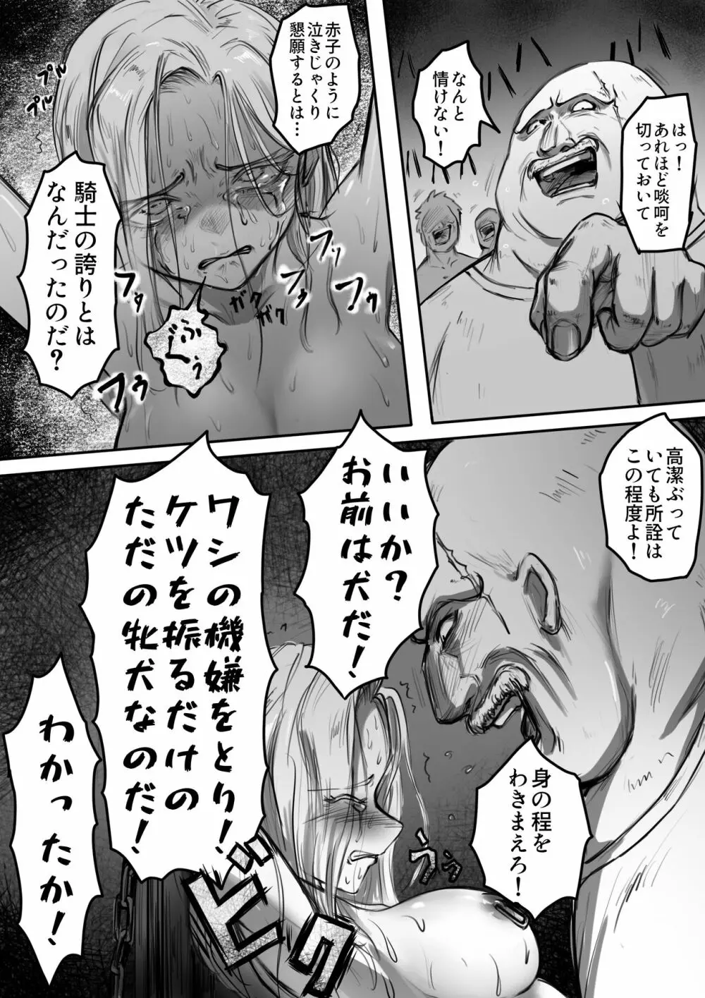 騎士の誇りはなくさない - page20