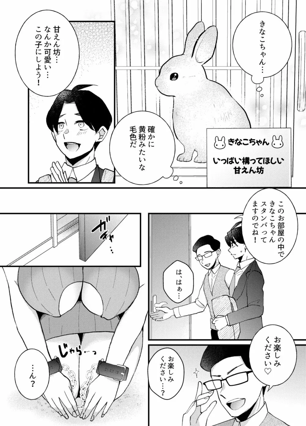 うさんぽ ～甘えんぼのうさちゃんは疲れた貴方を癒したい～ - page5