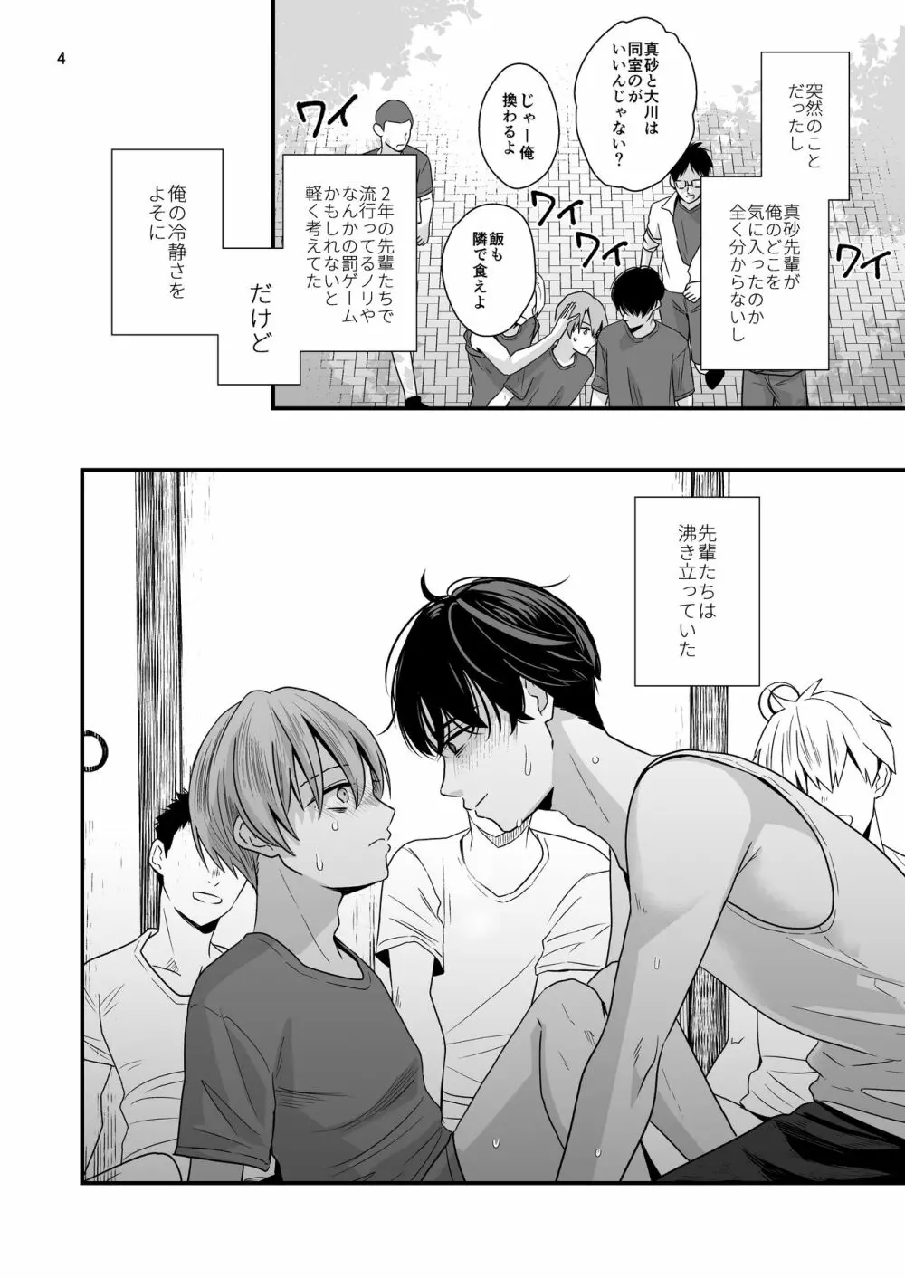 苦手な先輩と夏合宿 - page4