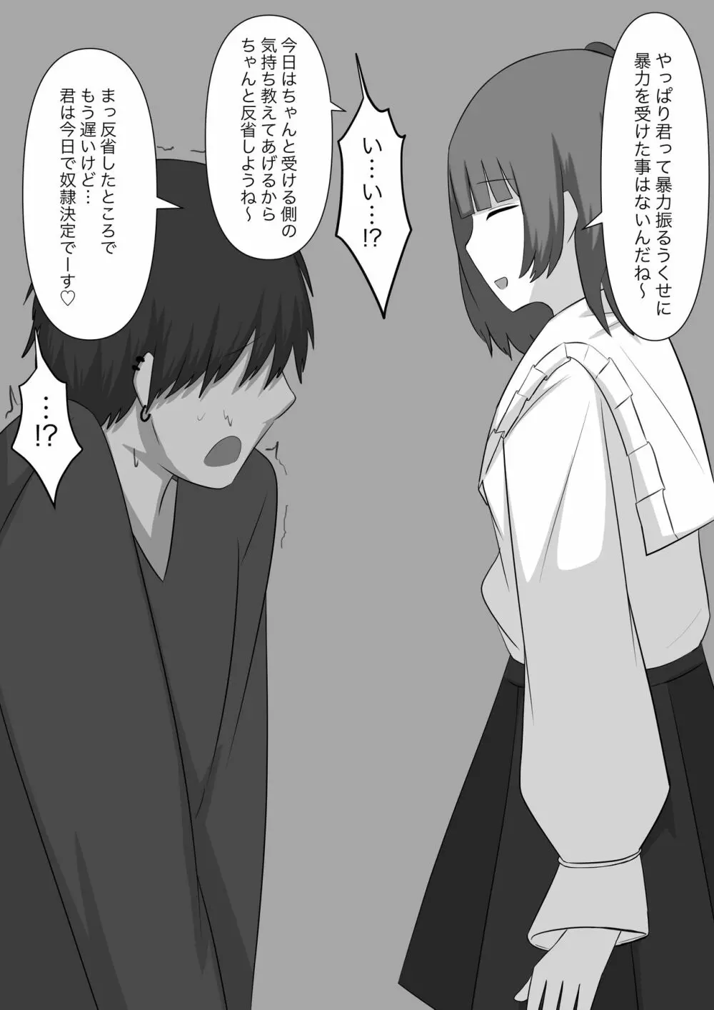 暴力男が奴隷に堕ちるまで - page30