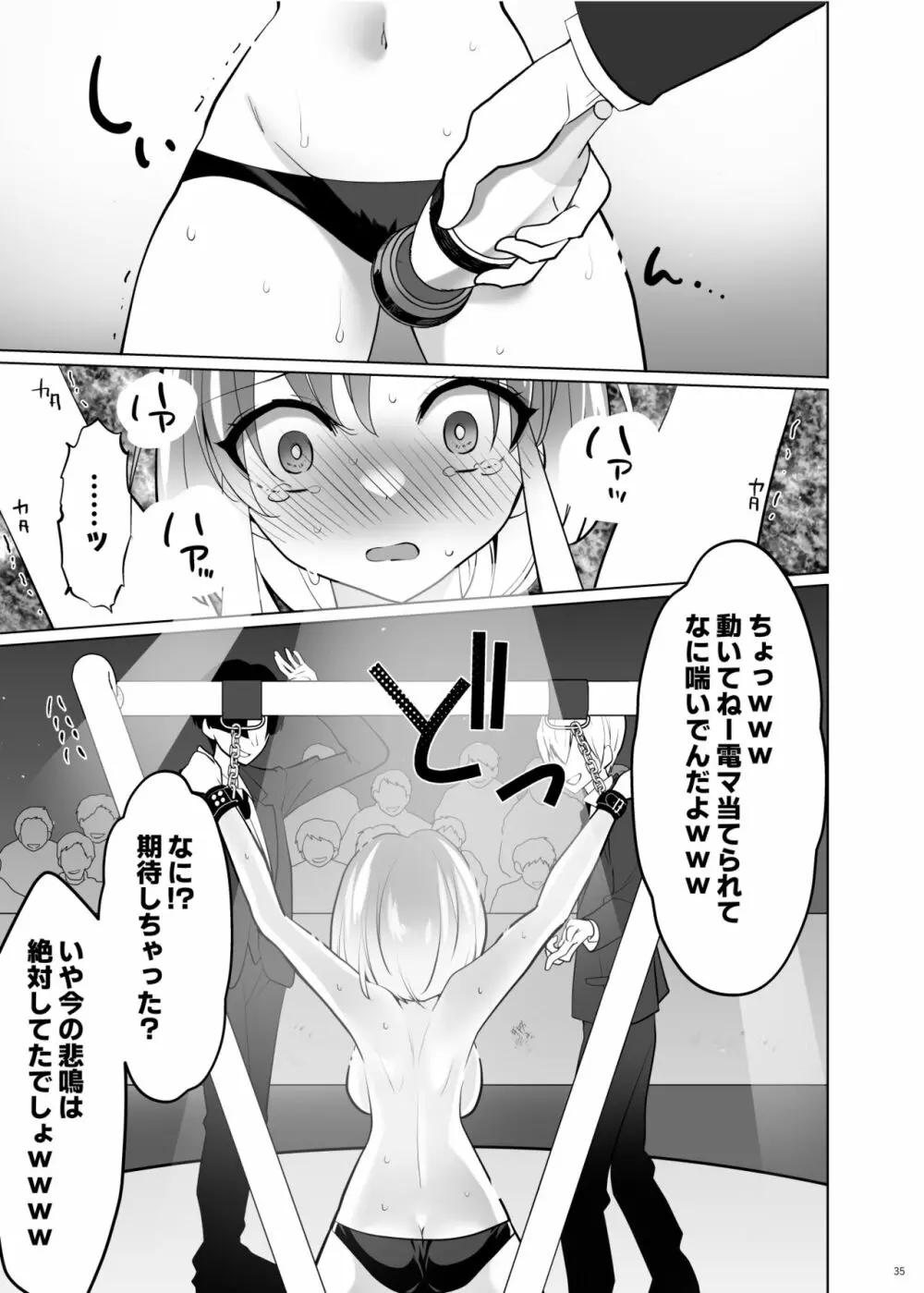 くすぐりパラドックスー品田葵衣ー - page34