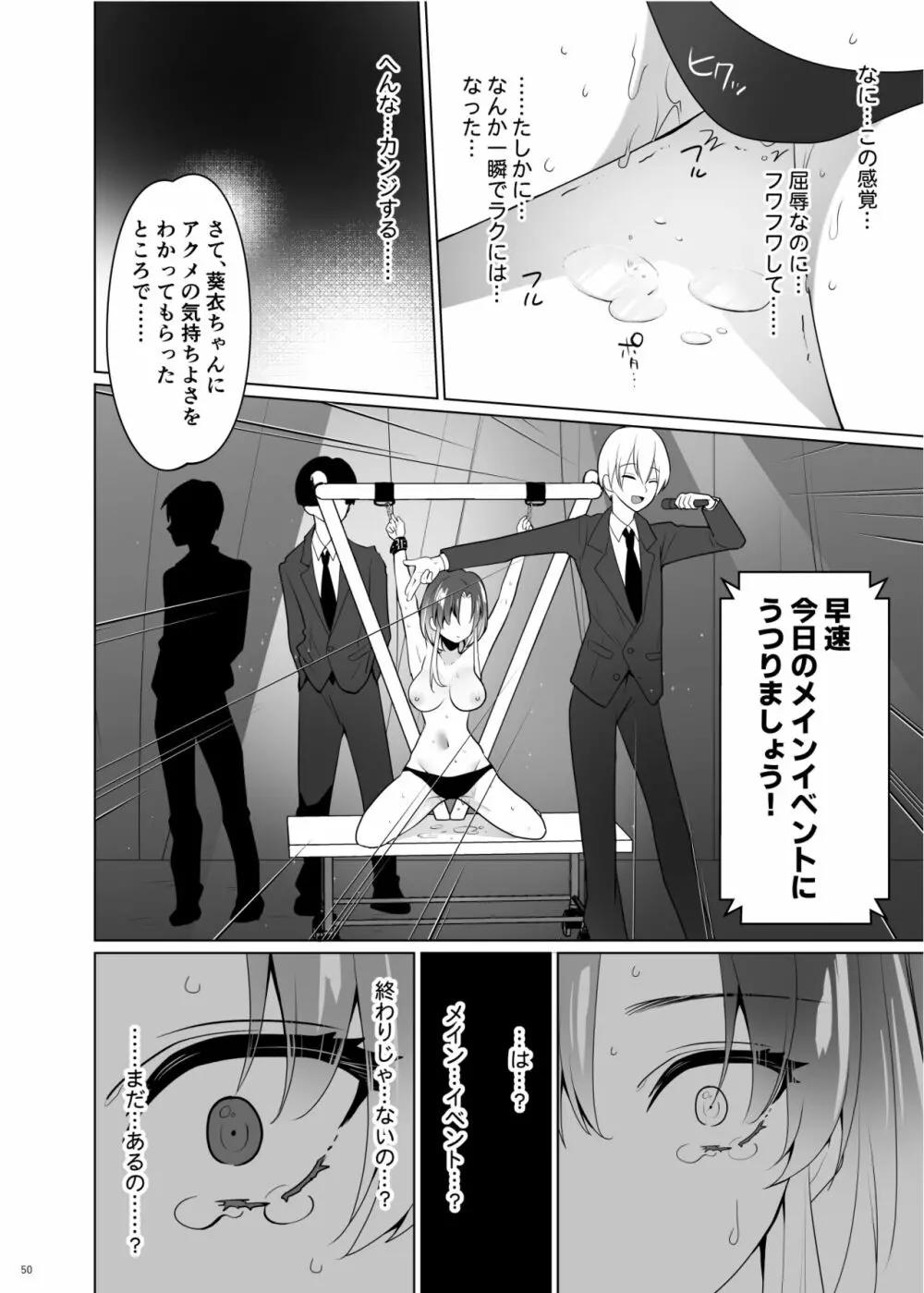 くすぐりパラドックスー品田葵衣ー - page49