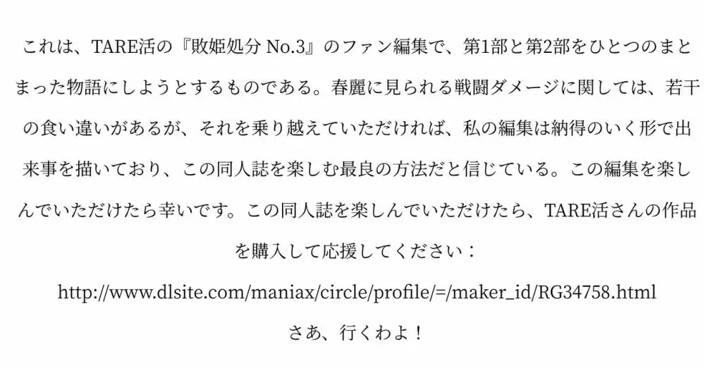 敗姫処分 No.3 ファン編集 - page3
