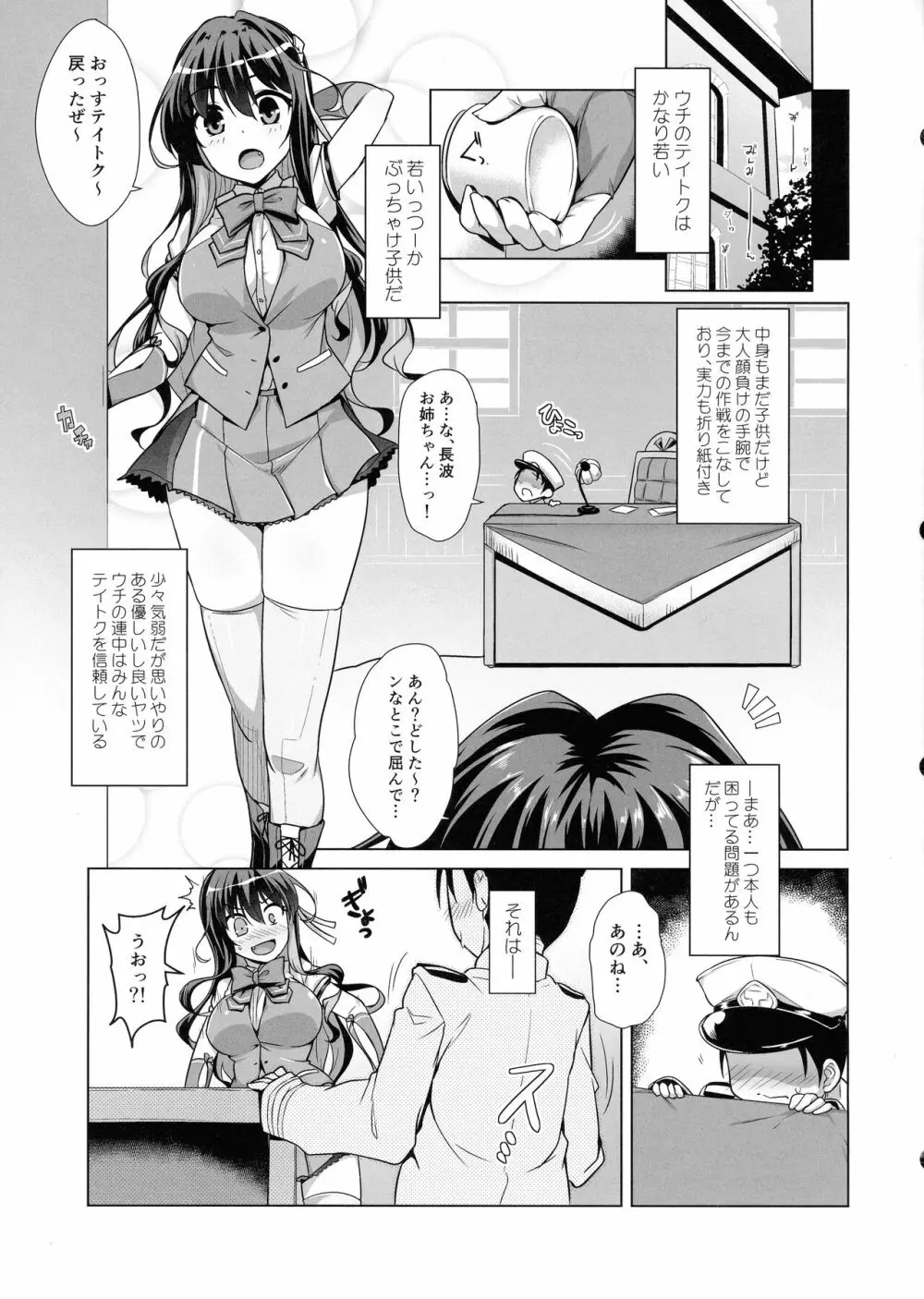 みるきーDD～長波サマとぼく～ - page3