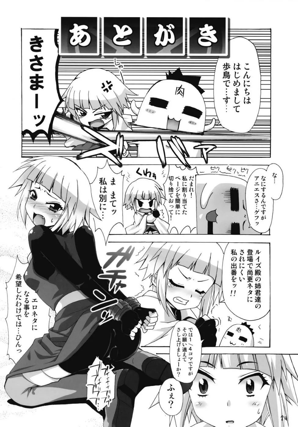 ボクはもっとルイズとSEXする！！ - page23