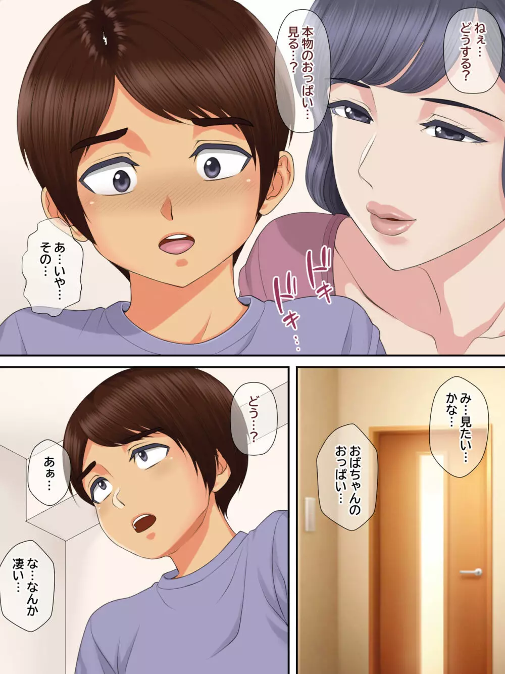 親戚のおばちゃんと甥っ子の秘密の子作りセックス - page11