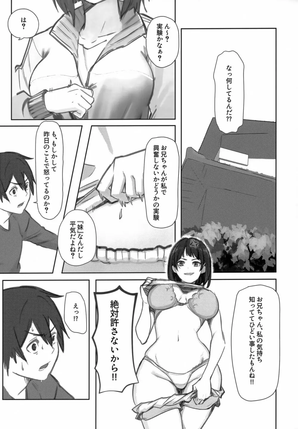 直葉ちゃんにめちゃくちゃ誘惑される本 - page4
