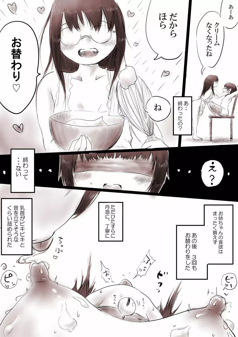 お姉ちゃんとデザートタイム+おまけ - page8