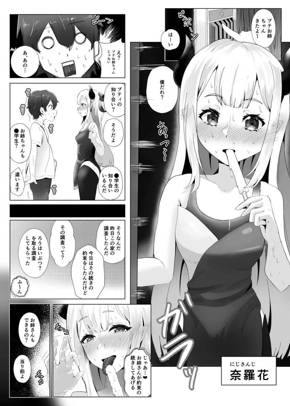 まなつにマジンのきみとナイショのこと - page8