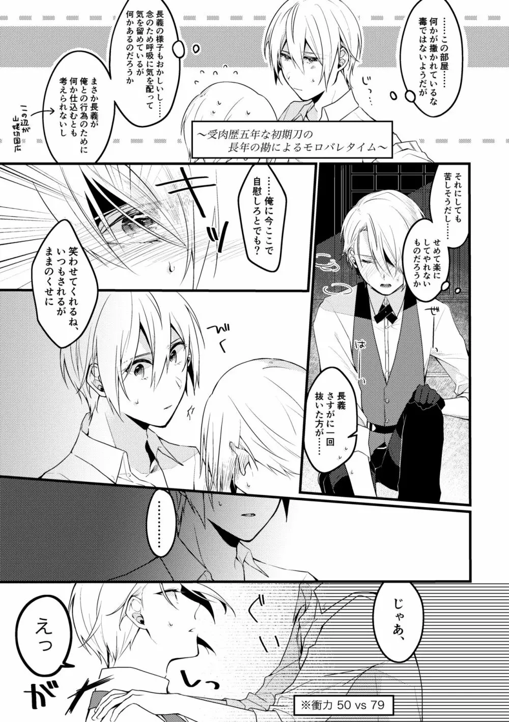 【web再録】山●切●義セックス失敗集【ちょぎくに/R-18】 - page9