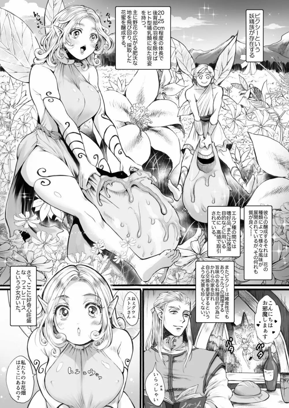 妖精さんを つかまえた♥ ~前編~ - page2