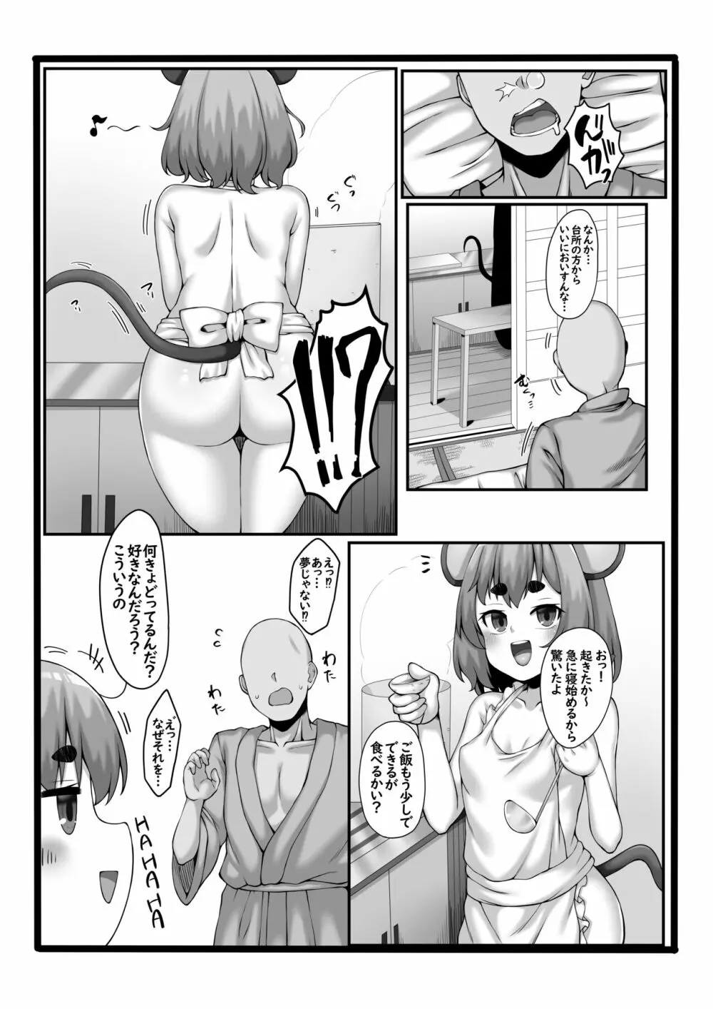 起きたら横にナズーリンがいた本 - page13