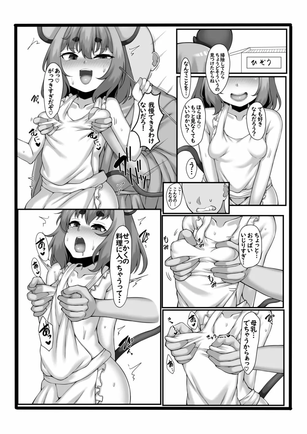 起きたら横にナズーリンがいた本 - page14