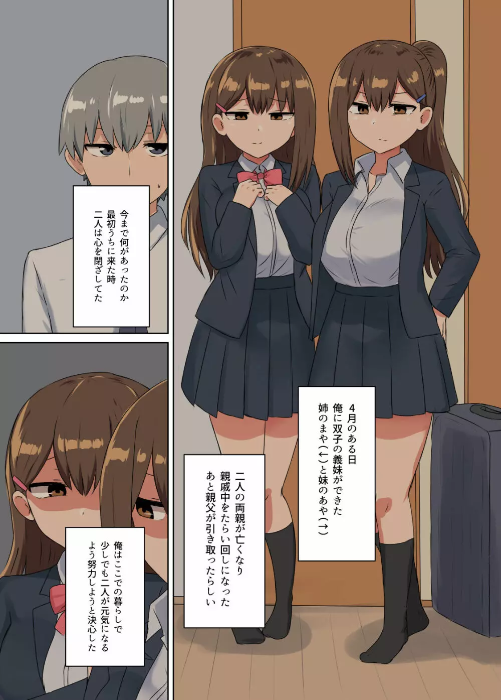 双子の妹たちに愛される話 - page3