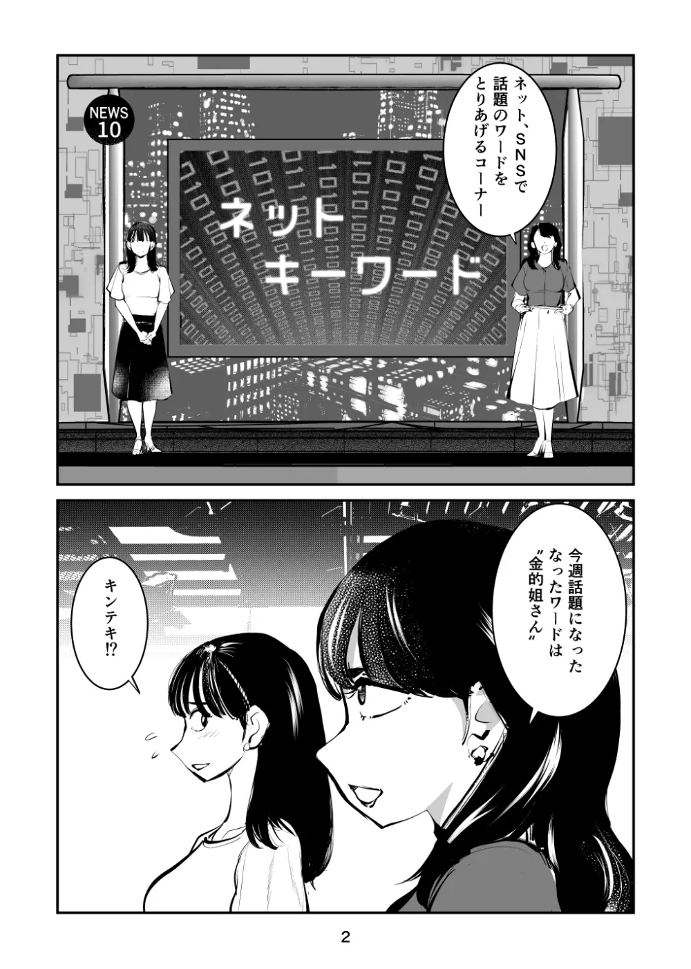 金蹴り女刑事・遼子 - page2