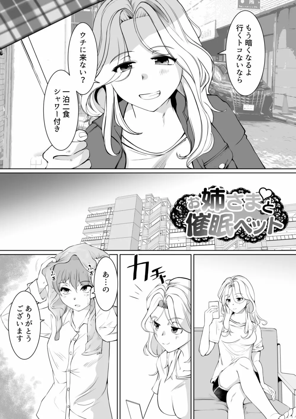 お姉さまと催眠ペット - page3